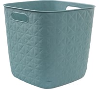 Корзина квадратная CURVER SOFTEX Q голубая 15 л 00573-Z69-00