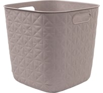 Корзина квадратная CURVER SOFTEX Q серая 15 л 00573-Z70-00