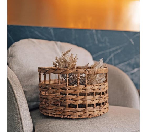 Корзина для хранения Natural House Борнео, Д320 Ш320 В200, натуральный, Sun-03 M