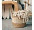 Корзина для хранения с ручками "Ява" Natural House, Д380 Ш380 В340, натуральный, белый Sun-10 L 5