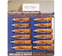 Набор-дисплей Opinel T085 из 12 ножей разных размеров из углеродистой стали 182085