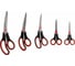 Ножницы SOFT GRIP BRAUBERG НАБОР 5 шт (140, 170, 190, 220, 240 мм) эргономичные, ВЫГОДНАЯ УПАКОВКА, 238410 1