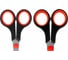 Ножницы SOFT GRIP BRAUBERG НАБОР 5 шт (140, 170, 190, 220, 240 мм) эргономичные, ВЫГОДНАЯ УПАКОВКА, 238410 8