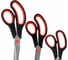 Ножницы SOFT GRIP BRAUBERG НАБОР 5 шт (140, 170, 190, 220, 240 мм) эргономичные, ВЫГОДНАЯ УПАКОВКА, 238410 9