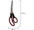 Ножницы SOFT GRIP BRAUBERG НАБОР 5 шт (140, 170, 190, 220, 240 мм) эргономичные, ВЫГОДНАЯ УПАКОВКА, 238410 11