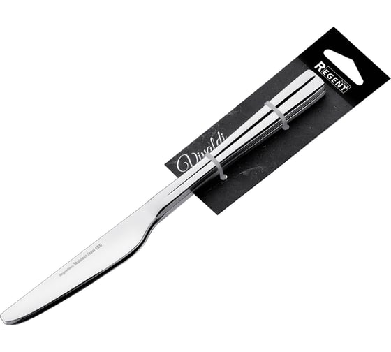 Нож столовый Regent inox 2 предмета, на подвесе 18/0, толщина 6 мм, Linea Vivaldi 93-CU-VL-01.2