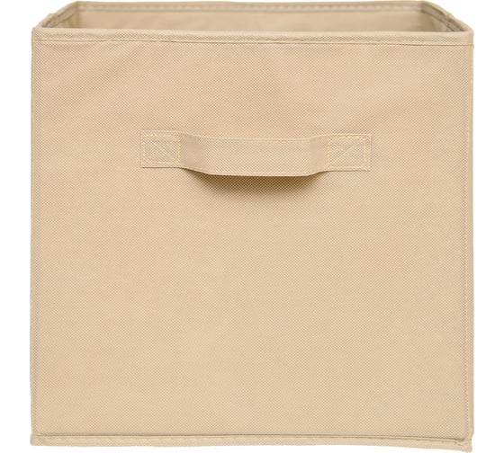 Короб-кубик для хранения HANDY HOME Uno, Д300 Ш300 В300, бежевый NMC-02
