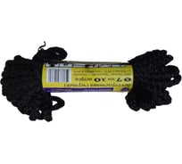 Шнур Осттекс 7 мм 10 м черный шбс7-10ч