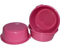 Хозяйственный таз BlagPlast 10 л, розовый Bl-19906-4