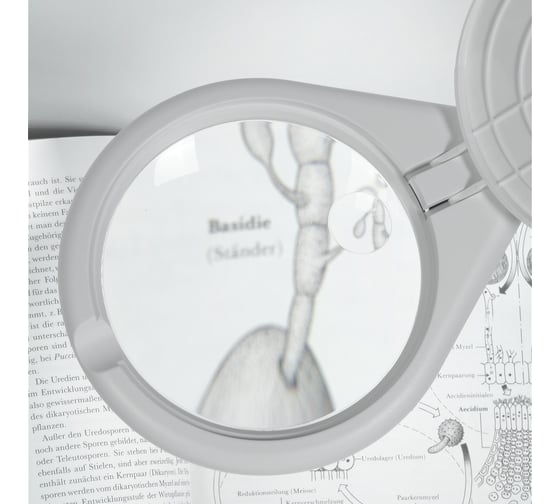 Лупа-лампа Veber 8611 2D LED с аккумуляторным питанием 27661