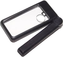 Лупа Veber 10050 LA с подсветкой, складная ручка 11265