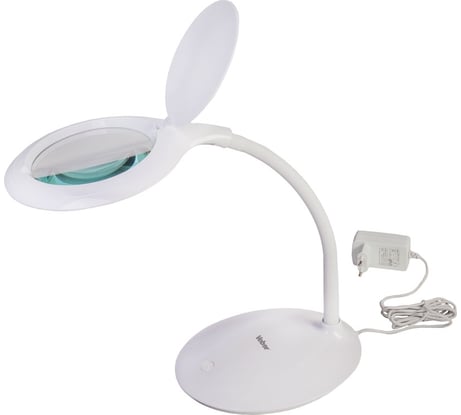 Настольная лупа Veber 8611 3D 3 дптр, 127мм с подсветкой LED 25597