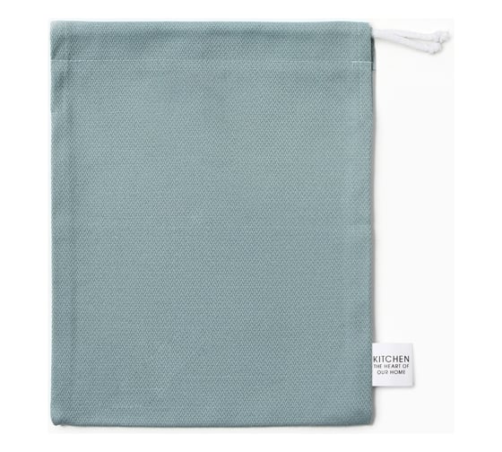 Мешочек текстильный Этель Home collection green 27x34 см, 61%лён, 39%хл 10609984 1