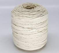 Хлопковая крученая двухпрядная нить truEnergy 2 мм, бобина 500 м 12598