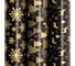 Новогодняя упаковочная бумага Золотая сказка 3 шт., Black and Gold, 70 x 100 см, 3 дизайна 592059 6