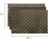 Новогодняя упаковочная бумага Золотая сказка 3 шт., Black and Gold, 70 x 100 см, 3 дизайна 592059 13