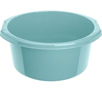 Таз Бытпласт Диана диаметр 290 мм, 7л, голубой 431214302