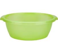 Овальный таз Бытпласт 17.5 л, зеленый 431223009