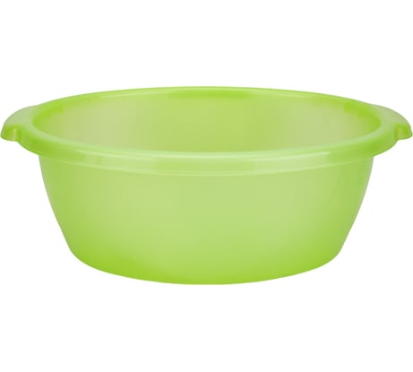 Овальный таз Бытпласт 17.5 л, зеленый 431223009