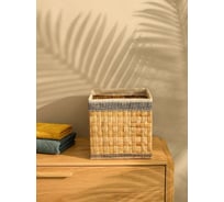 Корзина для белья ручной работы Arya Home Arya Herbert 30x30x30 8680943234636