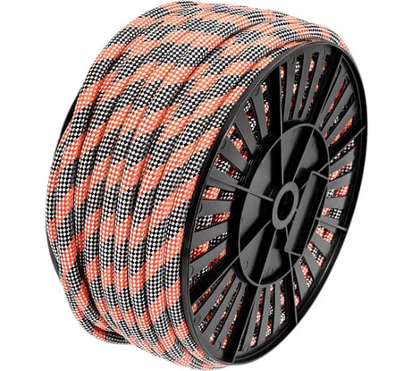 Страховочная высокопрочная веревка Gigant 48 прядей, 12мм х 50м HRS-02