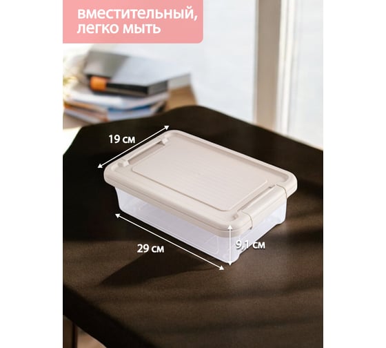 Коробка для хранения HOBBY LIFE STORMAX INFINITY 3 л HL021284