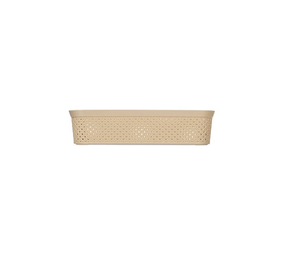 Корзина для хранения HOBBY LIFE DIAMOND латте, 20х30х7 см HL041269L