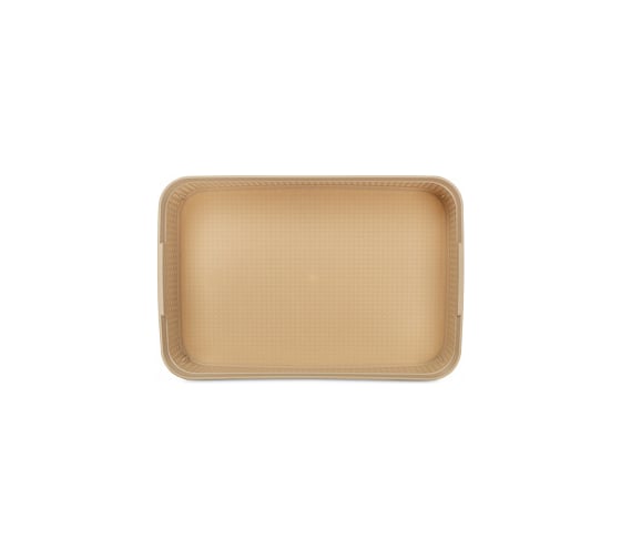 Корзина для хранения HOBBY LIFE DIAMOND латте, 20х30х7 см HL041269L