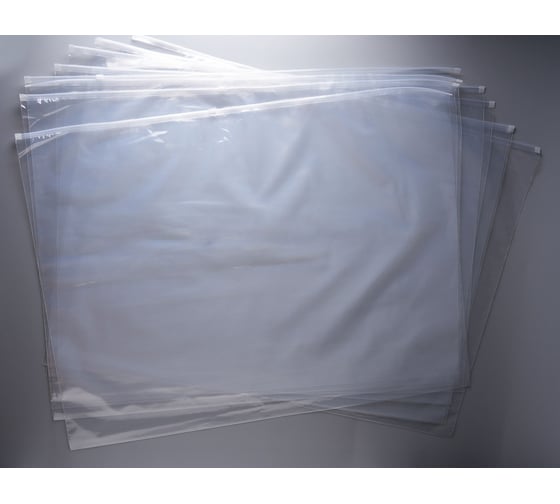 Пакет бегунком PACK INNOVATION 60x80 см 70 мкм ПВД с отверстием Zip-Lock 200 шт IPSLDR608070.V.OTV-200 1