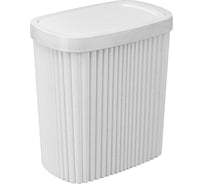 Настольный контейнер Econova VELVET 1.9 л, 160х100х172 мм, светло-серый флэк 435204438