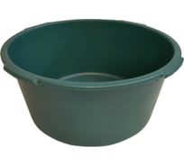 Таз круглый цветной ООО РВ Пласт 16 л, бирюза 0019