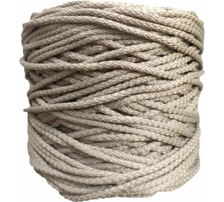 Полиэфирный шнур ЭБИС 5 мм 200 м светло-серый № 165 75345