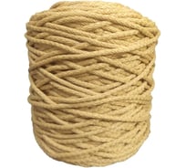 Полиэфирный шнур ЭБИС 5 мм 200 м светло-песочный № 39 75321