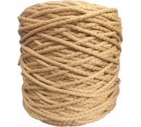 Полиэфирный шнур ЭБИС 5 мм 200 м бежевый № 137 75185