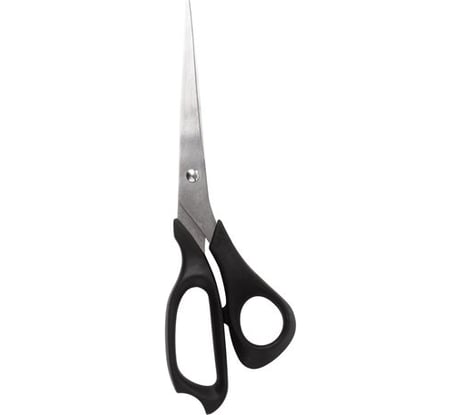 Ножницы 12 шт в упаковке Staff Basic 210мм чёрные ПВХ чехол с европодвесом  235460