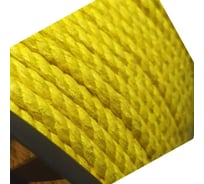 Хлопчатобумажный канат ЭБИС 6 мм 20 м желтый 70562