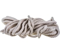 Хлопчатобумажный канат ЭБИС 10 мм 20 м белый 73891