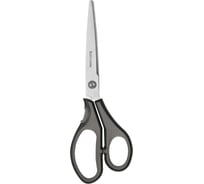 Ножницы BRAUBERG SUPER, 230 мм., серо-черные, 2-х сторонняя заточка 237297