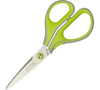 Тупоконечные ножницы 12 шт в упаковке Attache Selection 174 мм цвет серо-салатовые 728811