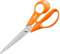 Остроконечные ножницы Attache Orange 203 мм, с пластиковыми эллиптическими ручками 280474