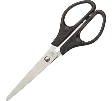 Тупоконечные ножницы Attache 169 мм, с пластиковыми симметричными ручками, цвет черный 47588