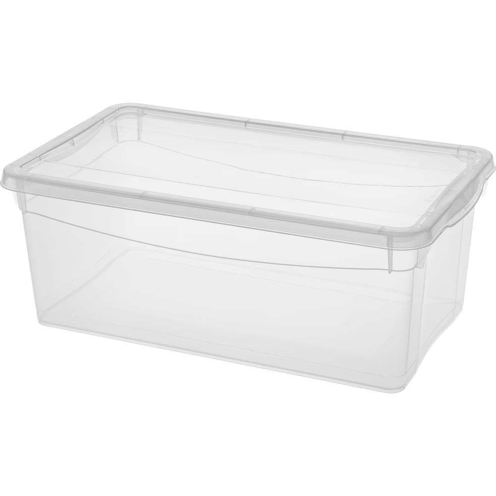 Универсальный ящик Econova Кристалл 330х190х120 мм 5 л бесцветный ...