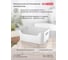 Универсальная корзинка Econova Scandi 170х120х75 мм, 1,2 л белый 433222516 7