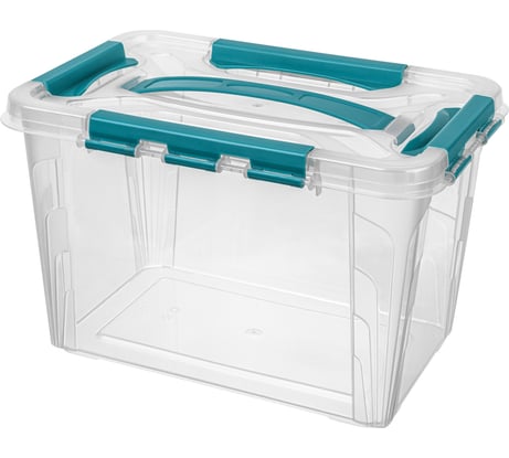 Универсальный ящик для хранения Econova Grand Box с замками и ручкой, 6,65 л 433200202