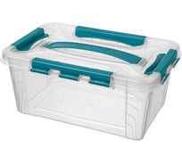 Универсальный Ящик для хранения Econova Grand Box с замками и ручкой, 4,2 л 433200102