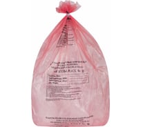 Пакеты для медицинских отходов ОФИСМАГ 100 шт., класс В, красные, 60 л, 70х80 см, 12 мкм, ПТП Киль ш/к70819 631280