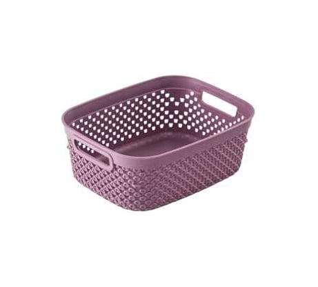 Коробка для хранения HOBBY LIFE DIAMOND фиолетовая, S, 1.3 л, с ручками HL041276DL