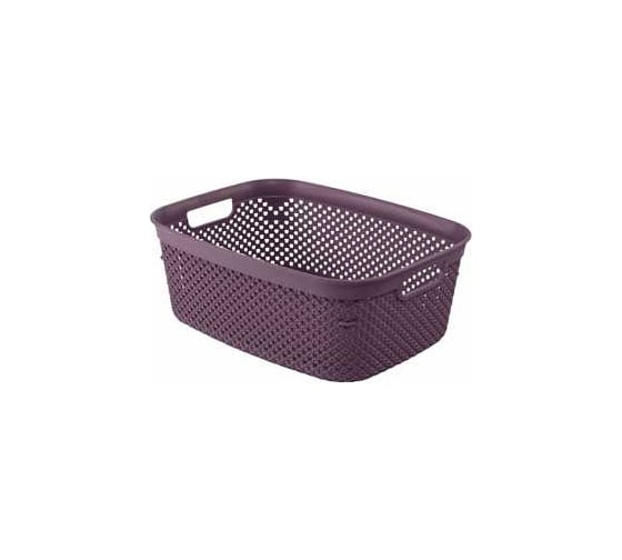 Коробка для хранения HOBBY LIFE DIAMOND фиолетовая, M, 5 л, с ручками HL041278DL