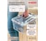 Универсальный ящик для хранения Econova Grand Box с замками и ручкой, 4,2 л 433200130 9