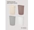 Корзина для белья Econova Eco Style 45 л, 460х265х610 мм светло-серый 431217630 10